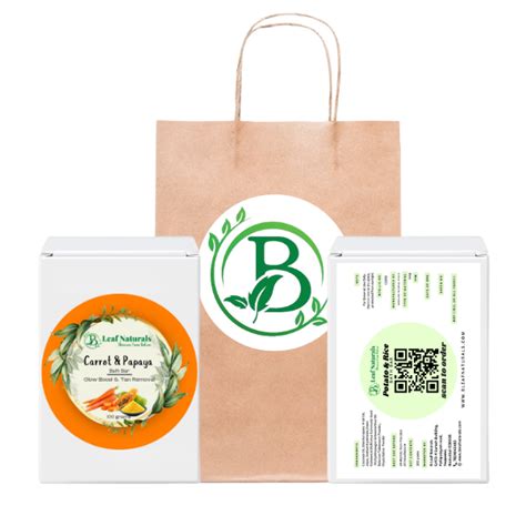 Carrot & Papaya Soap – Herbal Glow & Tan Removal Soap | B Leaf Naturals ...