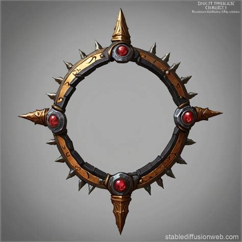 DnD Circlet of Blasting Design | Stable Diffusion Online