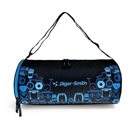 Jager-Smith GB 500 Multipurpose Gym Bag with Shoe Compartment (Black ...