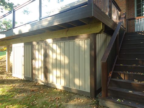 The Benefits Of Installing An Under Deck Storage Shed - Home Storage ...