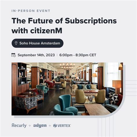 Stephanie Johnson on LinkedIn: 🎉 Recurly has partnered with citizenM ...