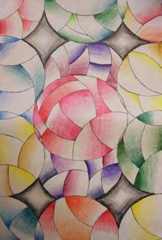 Image result for Color Theory Overlapping Shapes
