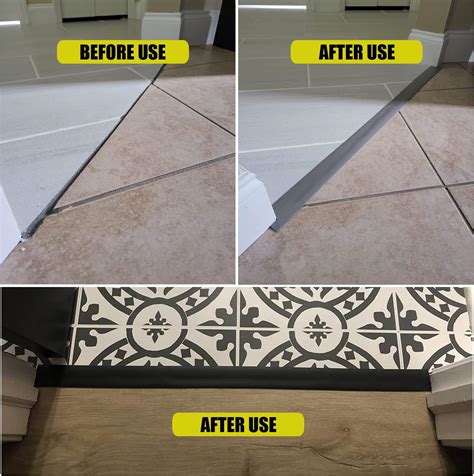 Buy ZEYUE Transition Profile Floor Cover Strips Flooring Transition ...