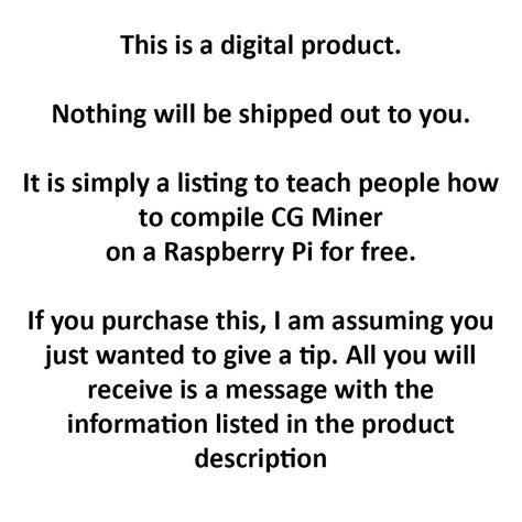 Buy GekkoScience Compac F CGminer INSTRUCTIONS for Raspberry Pi Micro ...