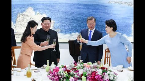 韩朝领导人晚宴