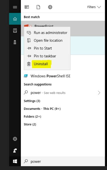 How to Remove Start Menu Programs Windows 1.0 的图像结果
