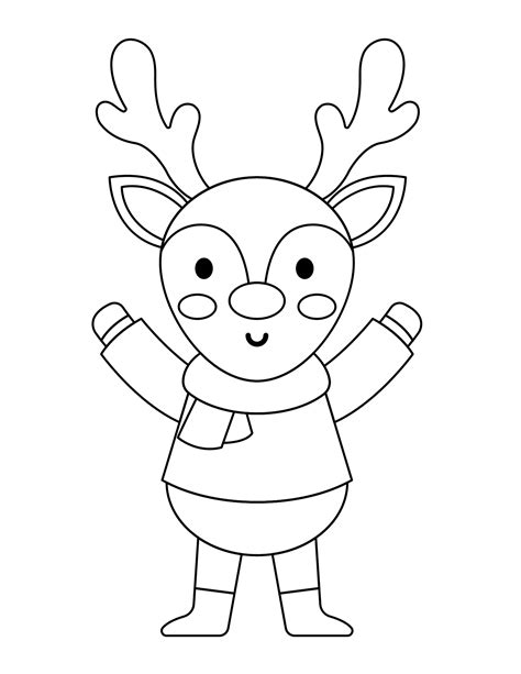 Free Printable Christmas Coloring Book - Baking You Happier