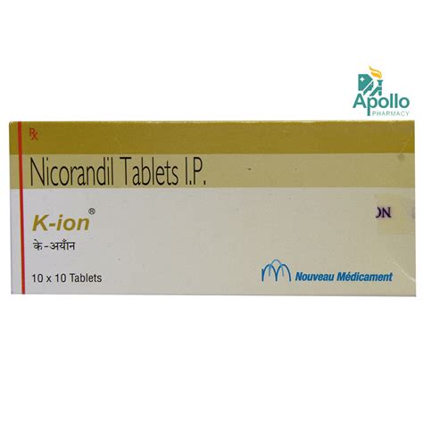K-Ion Tablet 10's Price, Uses, Side Effects, Composition - Apollo Pharmacy