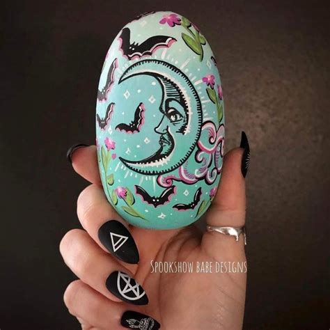 Crochet easter goth eggs pattern – Artofit