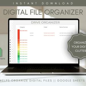 Image result for Computer File Organization Template