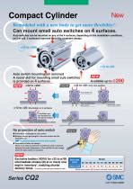 C(D)Q2*S-Z, Compact Cylinder, Double Acting, Single Rod, Anti-lateral ...