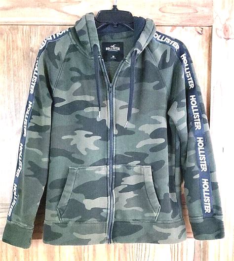 Hollister hoodie camouflage online