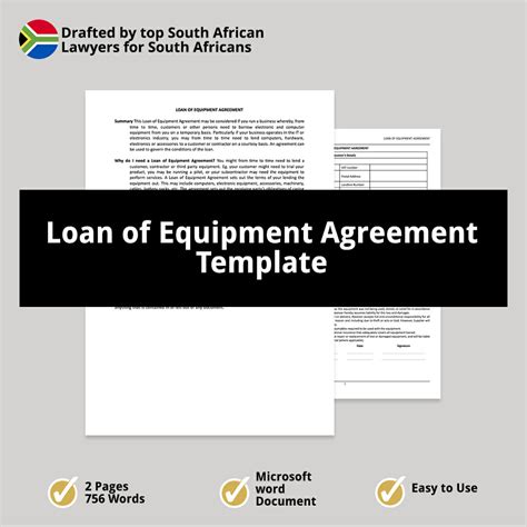 Microsoft Word Loan Agreement Template
