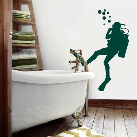 Diver 01 Wall sticker | wall-art.com