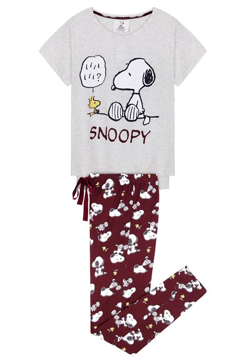 Snoopy long pyjama @womensecret by @womensecret | Roupa noturna, Roupas ...