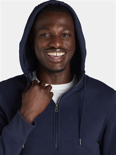 George Men's & Big Men's High Pile Fleece Lined Jacket with Hood, Sizes ...