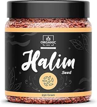 Organic Box Halim Seeds 250 gm | Garden Cress Asaliya | Aliv Pure ...