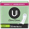 U by Kotex Clean & Secure Ultra Thin Pads Unscented, Long | Walgreens