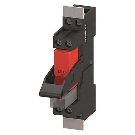 SIEMENS, Socket Mounted, 16 A Current Rating, Plug-In Relay - 56JY52 ...