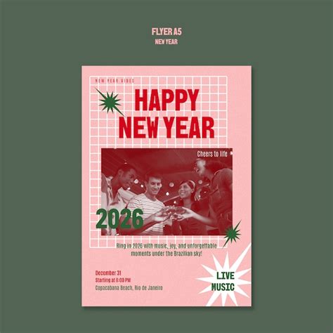 Page 4 | New year s day poster Images - Free Download on Freepik