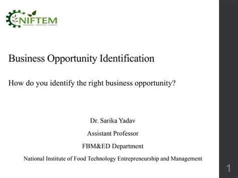 Opportunity Recognition Process 的图像结果