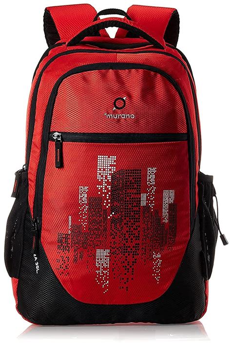 Murano Era 30 LTR Casual Backpack with 3 Compartment and Polyester ...