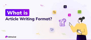 Image result for Article Structure and Format