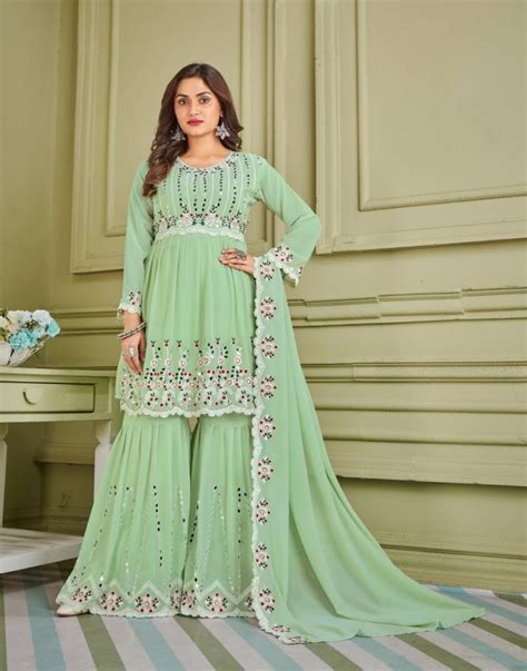 R Mirror Heavy Embroidery Salwar Kameez Collection