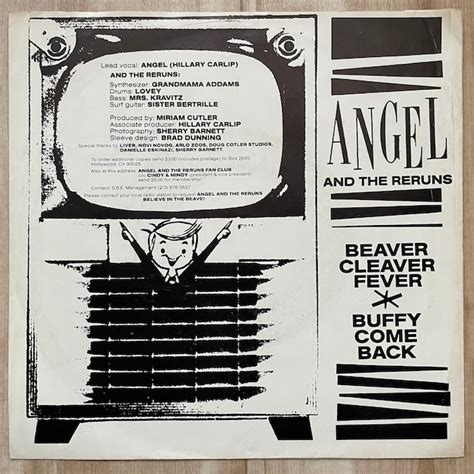 Angel And The Reruns - Beaver Cleaver Fever [1982 USA] | PoP’n’RoLL Records