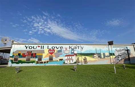 Restored "You'll Love Katy" Mural Brings New Life to Johnny Nelson Katy ...
