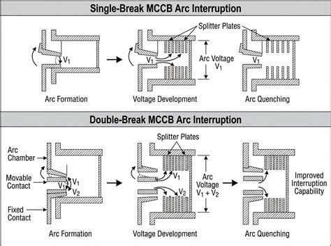 Single-Break vs. Double-Break MCCB: Performance & Selection Guide