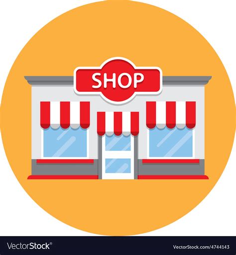 Shop Building Vector 的图像结果