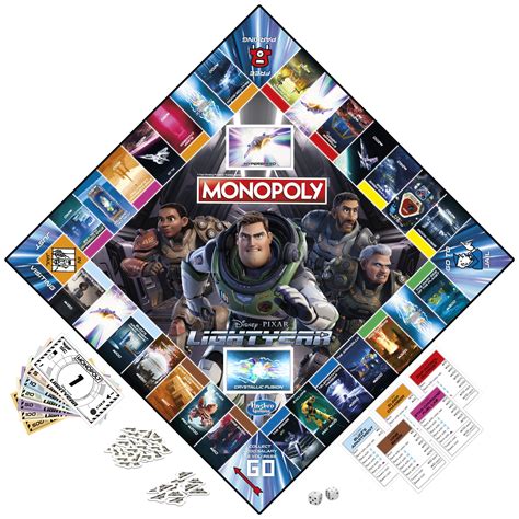 Buy Monopoly: Disney and Pixar's Lightyear Edition Board Game for ...