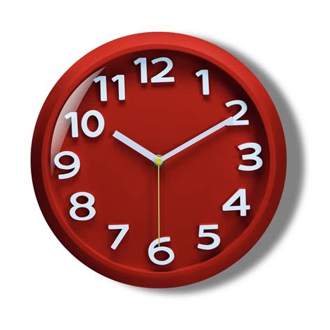 Buy ZEPOLI Elegant 10 Inches Wall Clock/Silent Mute Non Ticking Clocks ...