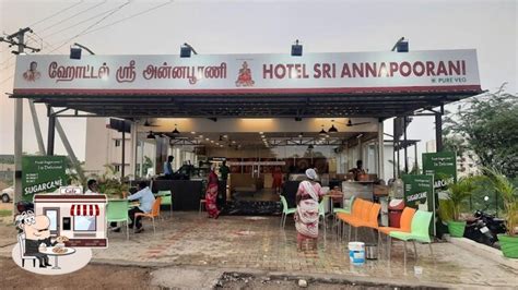 Menu at Hotel Sri Annapoorani, Vellore