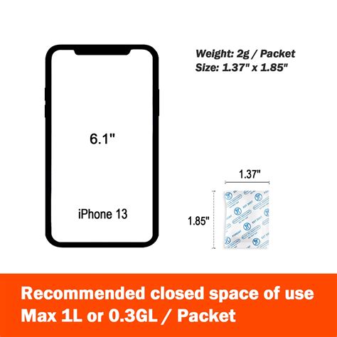 Buy 2 Gram [50 Packets] Fonday Food Grade Silica Gel Packs Desiccants ...