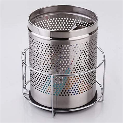 SmartSlide Stainless Steel Dustbin Holder For Kitchen, Bathroom, Home ...