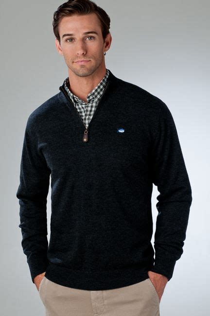 Business-Casual Quarter Zip Men 的图像结果
