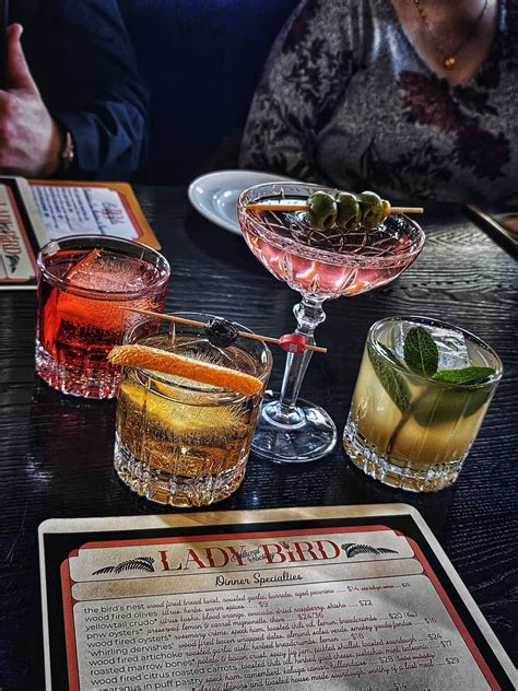 Menu at Lady Bird Cultural Society pub & bar, Bend