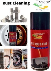 Lyzene Rust Remover Spray ( De-Ruster ) Rust Removal Aerosol Spray ...