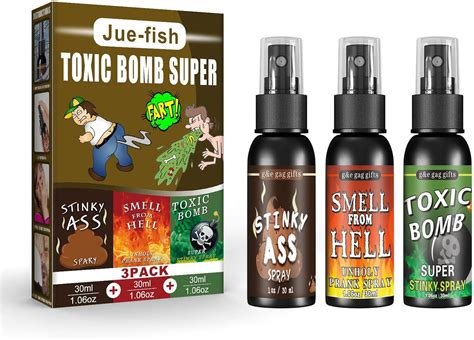 Amazon.com: Fart Spray Extra Strong - 3PC Fart Spray Stuff Non Toxic ...