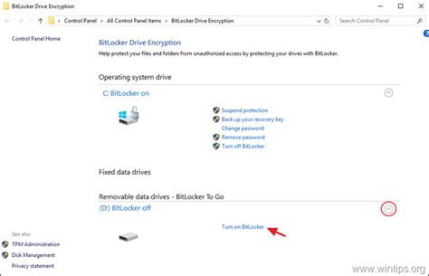 Image result for Windows BitLocker Disk C