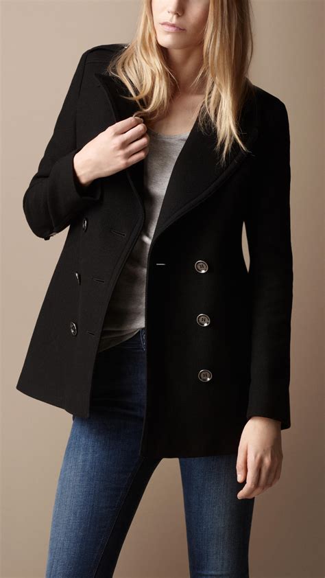 Classic Wool Pea Coat Womens at Audrey Stier blog
