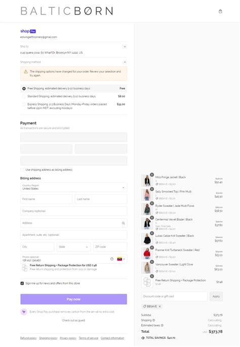 Baltic Born Coupons & Black Friday 2024 Deals - 15% Off