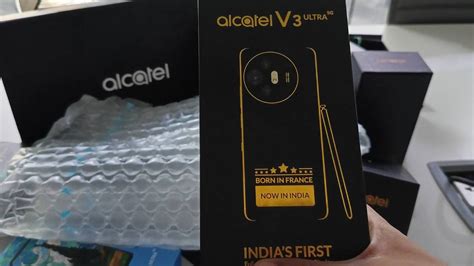 Alcatel V3 Ultra का रिटेल बॉक्स आया सामने, 3 कैमरे समेत मिलेंगे ये ...