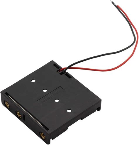 Buy Onwon 6 Pieces 4 Slots x 1.5V AA Battery Case Holder Battery Spring ...