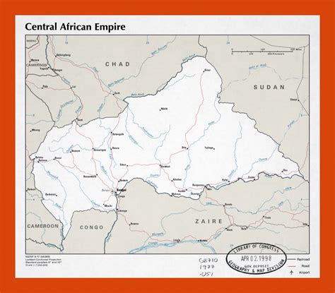 Map Of Central Africa