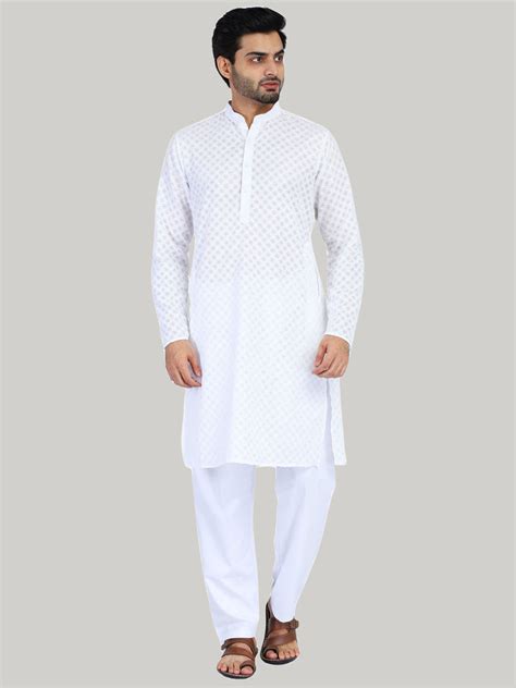 Men self design Kurta – Tahvo India