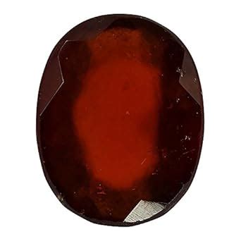 Gemorio Natural Gomed Hessonite 6.25 to 6.5 RATTI Certified ...