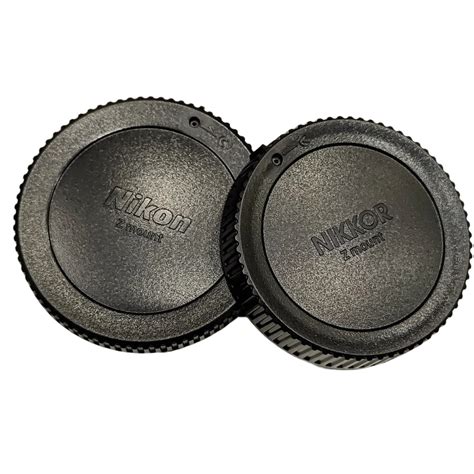 Body Cap and Rear Lens Cap Kit for Nikon Z-Mount Cameras/Lenses – The ...